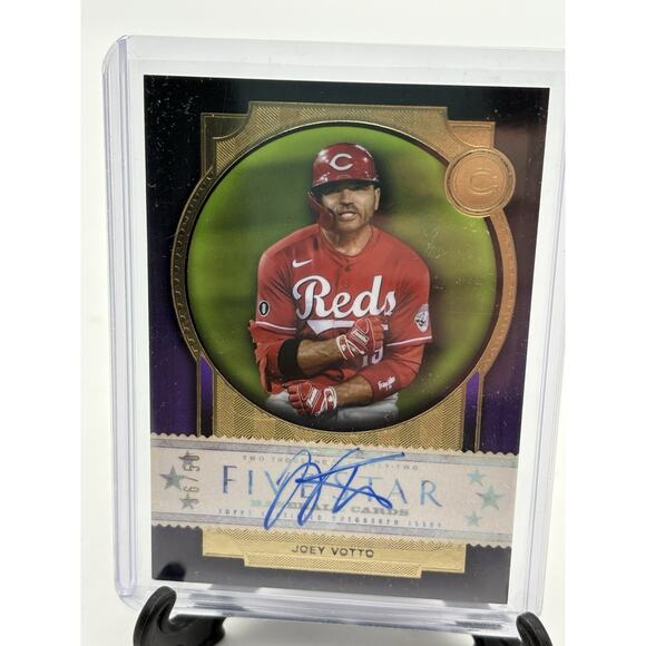 Other - Joey Votto 2022 Topps Five Star Autograph Purple 36/50 Auto Reds #FSA-JV